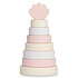 Jollein Tour d'Empilage en Bois Coquillage - Rose