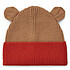 Liewood Bonnet Gina Army Rose Apple Red Mix - 1/2 Ans