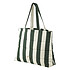 Liewood Tote Bag Everly - Stripes Hunter Green Sandy