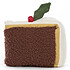 Avis Jellycat Amuseable Slice of Christmas Cake