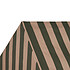 Nobodinoz Cabane Majesctic - Green Taupe Stripes Cabane Majesctic - Green Taupe Stripes