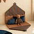Acheter Nobodinoz Matelas Pliable Eco Maison Blue Brown Stripes - 78 x 140 cm
