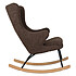 Fauteuil Quax Rocking Adult Chair De Luxe - Bison