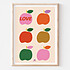 Acheter Ma petite vie Affiche Love Pommes