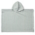 Liewood Poncho Paco Stripes Peppermint White - 3/4 Ans