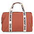 Childhome Mommy Bag Large Signature Canvas - Terracotta