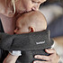 Porte bébé BabyBjörn Porte-bébé Mini 3D Jersey - Gris Charbon