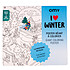 Omy Poster à Colorier - I Love Winter