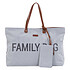 Childhome Family Bag Canvas - Gris Family Bag Canvas - Gris