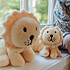 Peluche Bon Ton Toys Lion Terry Jaune Pastel - Petit