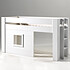 Avis VIPACK Lit Mezzanine Noah Blanc - 90 x 200 cm