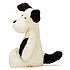 Acheter Jellycat Bashful Black & Cream Puppy - Really Big