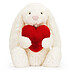 Acheter Jellycat Bashful Red Love Heart Bunny - Moyen