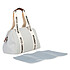 Sac à langer Childhome Mommy Club Signature Canvas - Off White