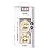 Acheter Bibs Lot de 2 Tétines Rondes Bibs Studio Pin Ivory Vanilla Mix - 0/6 Mois