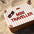 Acheter Childhome Valise Mini Traveller - Rayures Nude Terracotta