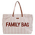 Childhome Family Bag - Rayures Nude Terracotta