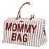 Avis Childhome Mommy Bag Large - Rayures Nude Terracotta