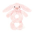 Jellycat Hochet Bashful Pink Bunny 