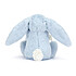 Doudou Jellycat Bashful Blue Bunny Soother