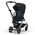 Cybex Poussette Compacte Eezy S Twist+2 Châssis Silver - Dark Blue