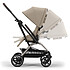 Avis Cybex Poussette Compacte Eezy S Twist+2 Châssis Taupe - Almond Beige