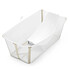 Stokke Baignoire Pliable Flexi Bath et Transat de Bain Flexi Bath - Beige Sable