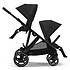 Poussette multiple Cybex Poussette Double Gazelle S Châssis Black - Moon Black