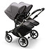 Acheter Bugaboo Poussette Donkey 5 Twin Complète - Gris Chiné