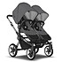 Avis Bugaboo Poussette Donkey 5 Twin Complète - Gris Chiné