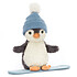 Jellycat Peanut Penguin Snowboarding - Small