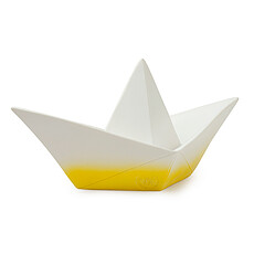 Achat Lampe à poser Lampe "Origami boat" - Blanc / Jaune