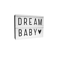 Achat Lampe à poser Lightbox A5 + 85 Lettres et Symboles