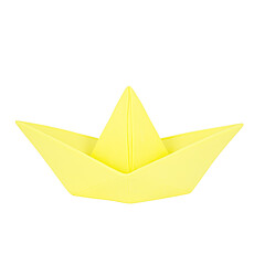 Achat Lampe à poser Lampe "Origami boat" - Jaune