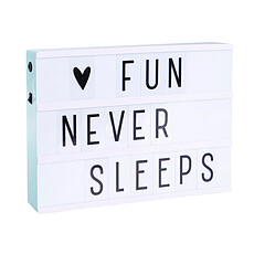 Achat Lampe à poser Lightbox LED - vert menthe