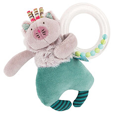 Achat Hochet Hochet-Anneau billes chat "Les Pachats"