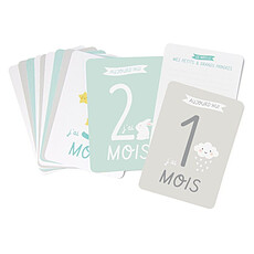 Achat Livre & Carte Kit Cartes Premiers Mois de Bébé