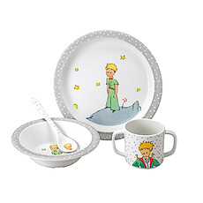 Achat Coffret repas Coffret Cadeau 4 Pièces "Le Petit Prince" - Gris