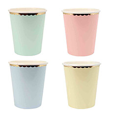 Achat Anniversaire & Fête Lot de 8 Gobelets Pastel