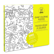Achat Mes premiers jouets Poster à colorier - Dinos