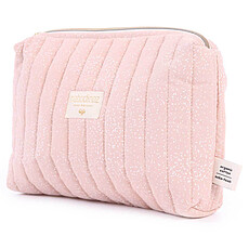 Achat Trousse Trousse de Toilette Travel - White Bubble & Misty Pink