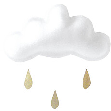 Achat Mobile Mobile Nuage 27 cm - Blanc