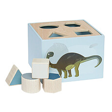 Achat Mes premiers jouets Cube à formes "Dino" - Bleu