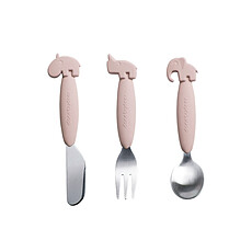 Achat Vaisselle & Couvert Set de 3 Couverts Yummy Plus - Rose