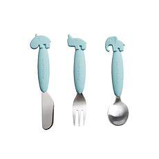 Achat Vaisselle & Couvert Set de 3 Couverts Yummy Plus - Bleu