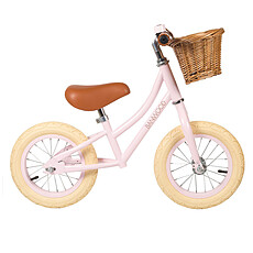 Achat Trotteur & Porteur Draisienne First Go - Rose Pale