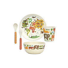 Achat Coffret repas Coffret Repas en Bambou - Monde