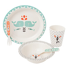 Achat Coffret repas Coffret Repas Bambou - Baleine