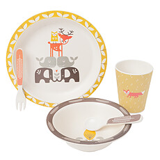 Achat Coffret repas Coffret Repas Bambou - Animaux de la Forêt