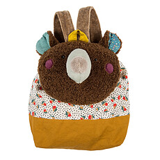 Achat Bagagerie enfant Sac à Dos "Les Jolis Trop Beaux" - Ours Marron